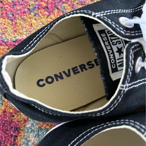 Converse | Unisex black classic All Star lace up sneakers Men’s 9.5 Women’s 11.5 - Picture 13 of 16